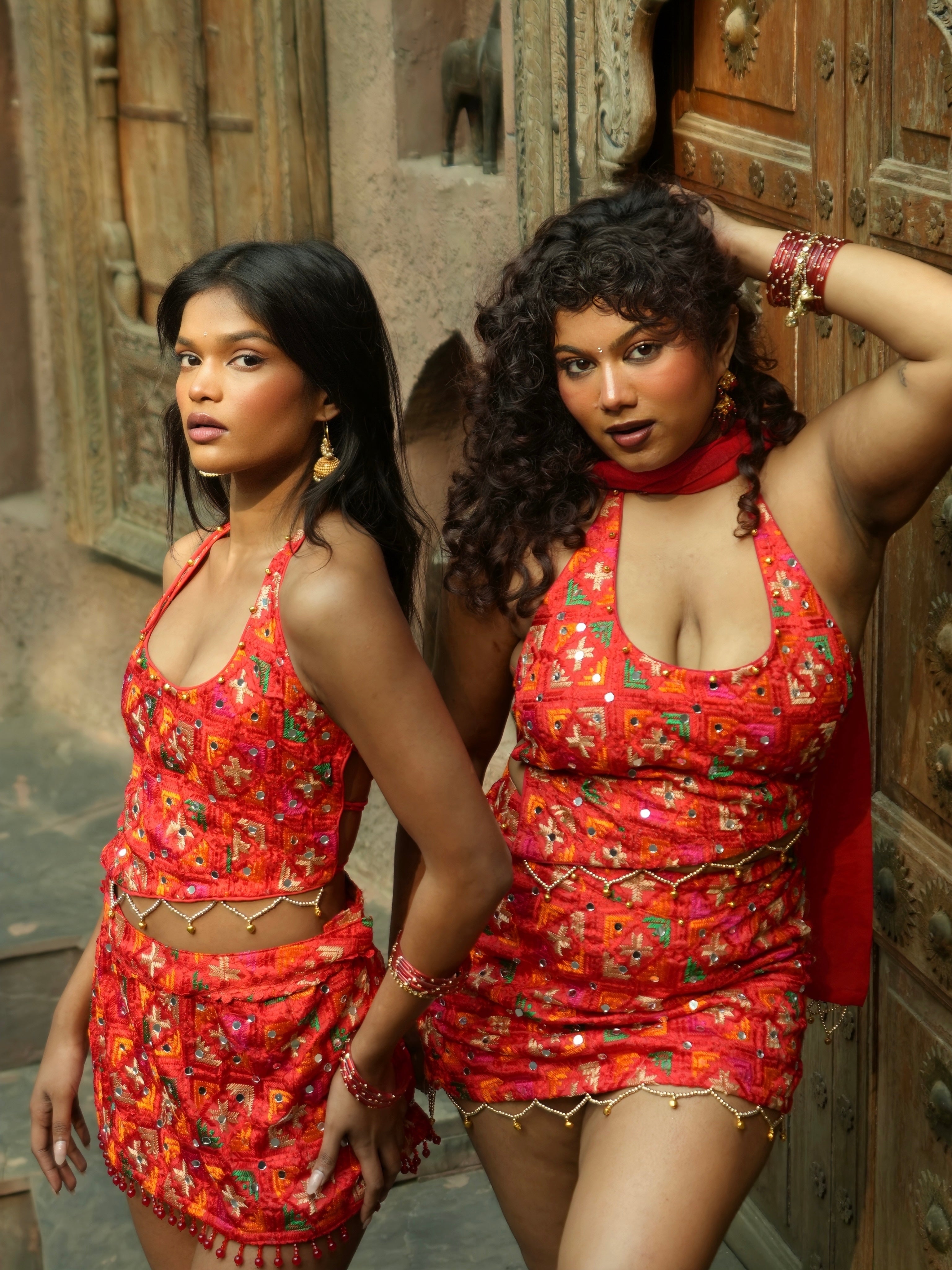 The Mirchi Phulkari top