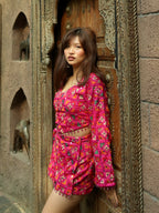 The Satrangi Phulkari top