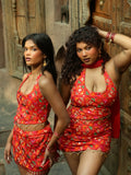 Mirchi Phulkari set